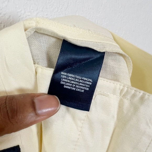 Polo Ralph Lauren Straight Leg Linen Trouser - Picture 11 of 12